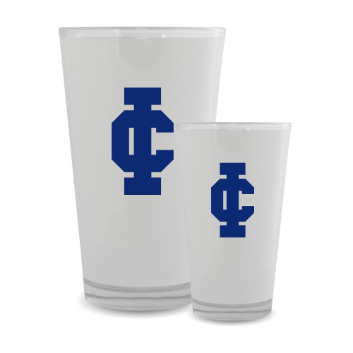  Full Color Glass 17oz - IC Athletic Logo