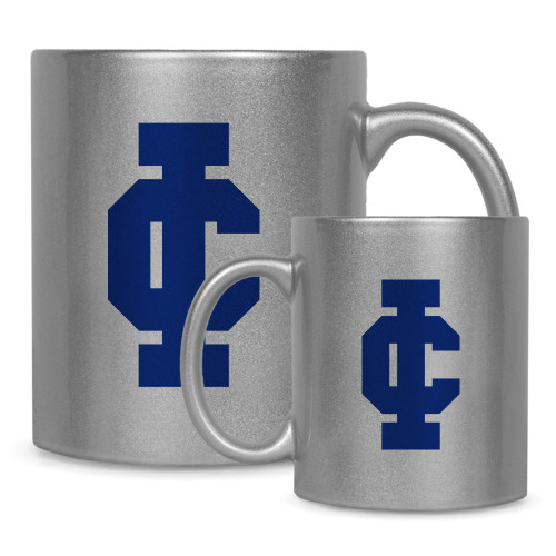  Full Color Silver Metallic Mug 11oz - IC Athletic Logo
