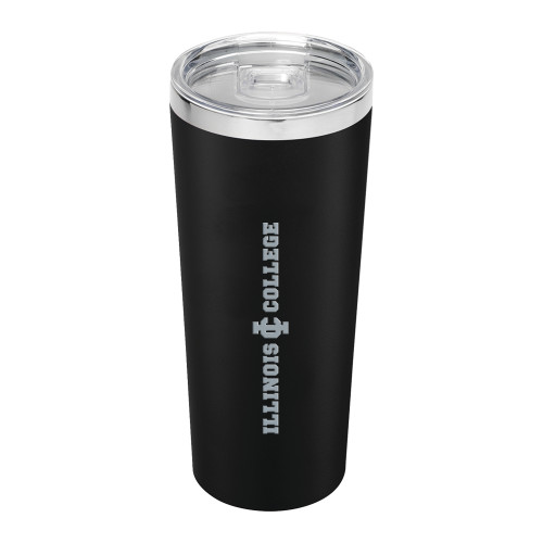  Thor Vacuum Insulated Black Tumbler 22oz - Long Athletic Logo Engraved