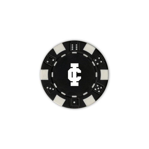  Black Game Chip - IC Athletic Logo