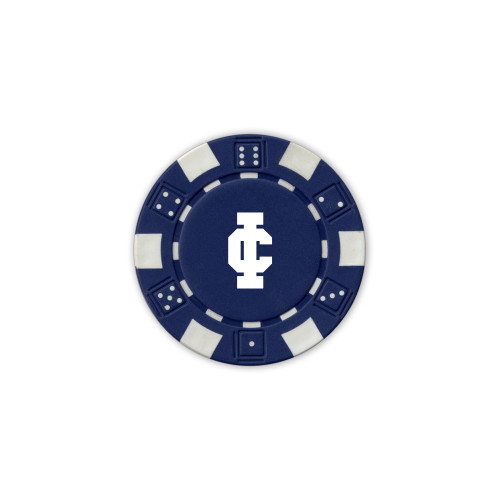  Blue Game Chip - IC Athletic Logo