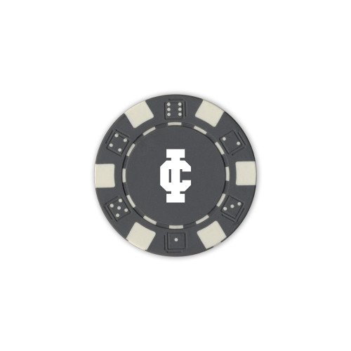  Grey Game Chip - IC Athletic Logo