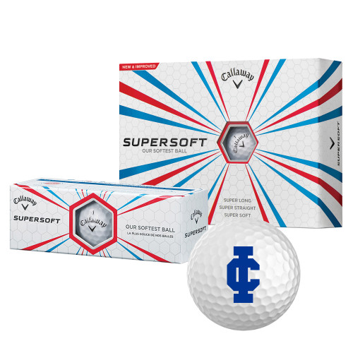  Callaway Supersoft Golf Balls 12/pkg - IC Athletic Logo