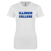 Thumbnail image for  Next Level Womens White Boyfriend Tee