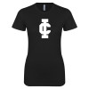 Thumbnail image for  Next Level Womens Black Boyfriend Tee