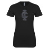 Thumbnail image for  Next Level Womens Black Boyfriend Tee