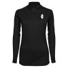 Thumbnail image for  Syntrel Womens Black Interlock 1/4 Zip
