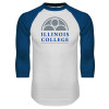 Thumbnail image for  White/Royal Raglan Baseball T Shirt