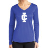 Thumbnail image for  Womens Royal Performance Long Sleeve V Neck Shirt