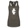 Thumbnail image for  Next Level Womens Charcoal Racerback Tank