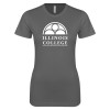 Thumbnail image for  Next Level Womens Charcoal Boyfriend Tee