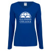 Thumbnail image for  Womens Royal Long Sleeve V Neck Tee 