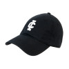 Thumbnail image for  Black Unstructured Adjustable Low Profile Hat