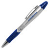 Thumbnail image for  Silver/Blue Blossom Pen/Highlighter