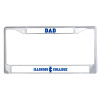 Thumbnail image for  Dad Metal License Plate Frame in Chrome