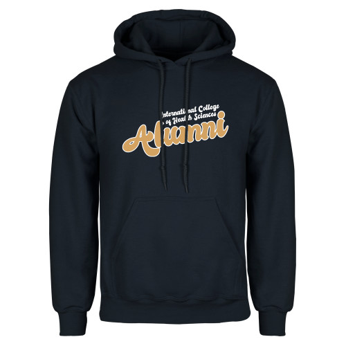  Navy Fleece Hoodie - Alumni Vintage Script