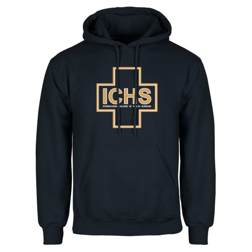 Navy Fleece Hoodie - ICHS in Medical Cross