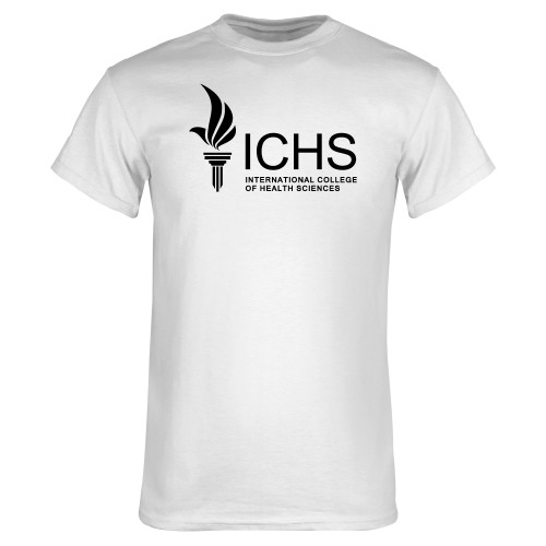  White T Shirt - Primary Logo One Color