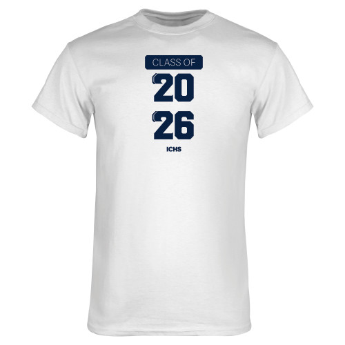  White T Shirt - ICHS - CLASS OF 2026