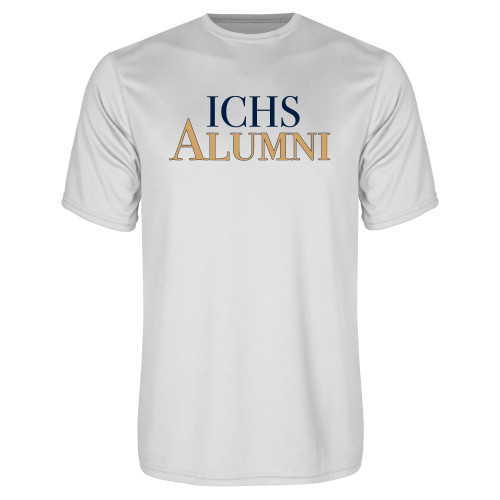  White Performance Tee - ICHS Alumni