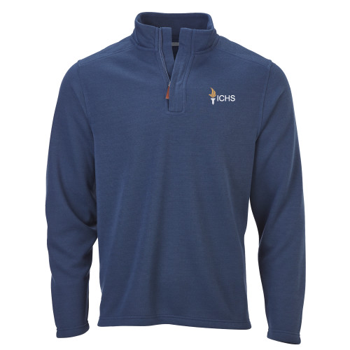  Boxercraft Indigo Sullivan 1/4 Zip - Embroidery Logo