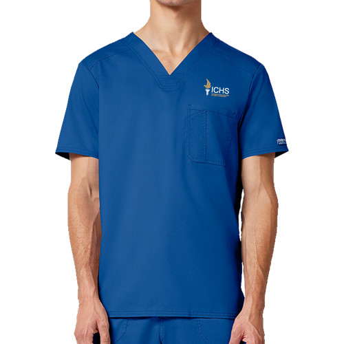  Mens Royal Revolution Scrub Top - Primary Logo