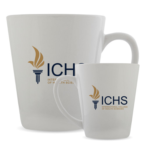  Full Color Latte Mug 12oz - Primary Logo
