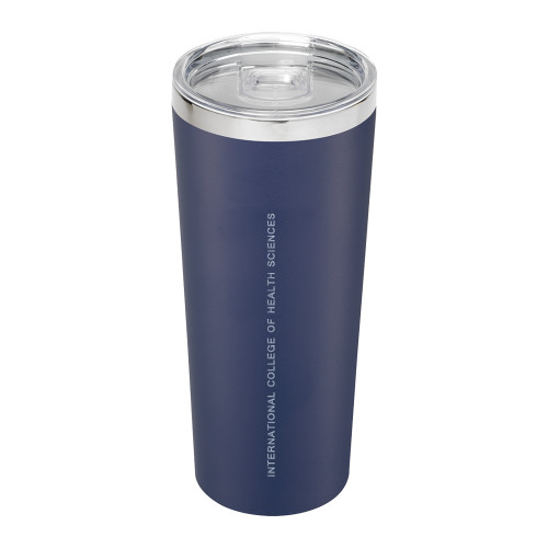  Thor Vacuum Insulated Navy Tumbler 22oz - School Name Flat Wordmark Engraved