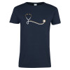 Thumbnail image for  Womens Short Sleeve Navy Tee