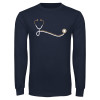 Thumbnail image for  Navy Long Sleeve T-Shirt
