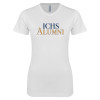 Thumbnail image for  Next Level Womens White Boyfriend Tee