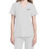 Thumbnail image for  Womens White Ultra V Neck Scrub Top