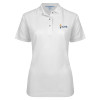 Thumbnail image for  Womens Silk Touch White Pique Polo