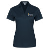 Thumbnail image for  Womens Navy Performance Fine Jacquard Polo