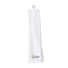 Thumbnail image for  White Waffle Microfiber Golf Towel