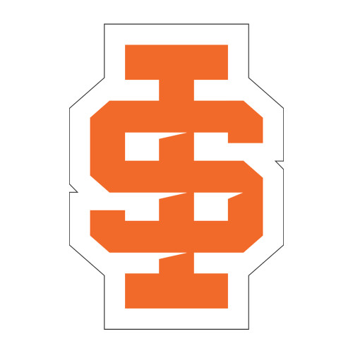  Medium Decal - Interlocking IS - 2 Color
