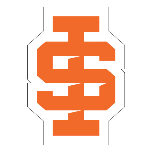  Large Decal - Interlocking IS - 2 Color