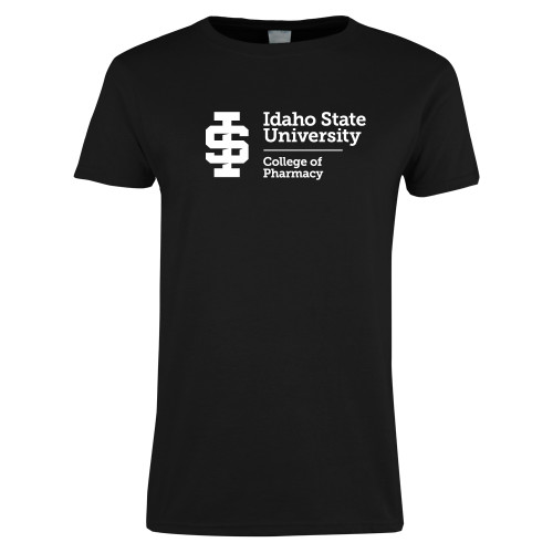  Womens Black Short Sleeve Tee - College of Pharmacy