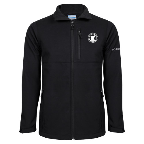  Columbia Black Ascender Softshell Jacket - Pharmacy Seal