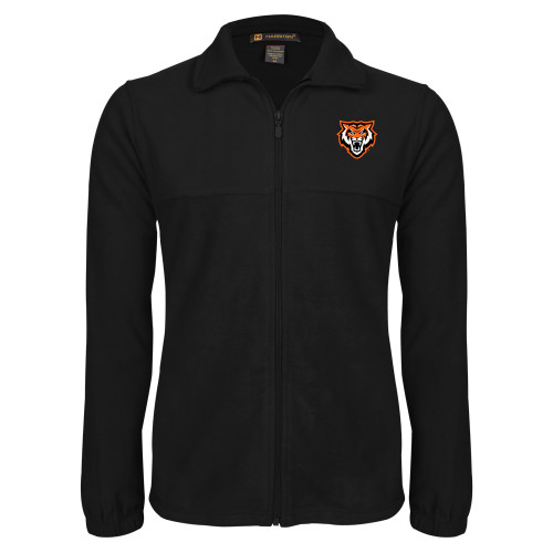  Black Fleece Full Zip Jacket - Primary Athletics Mark