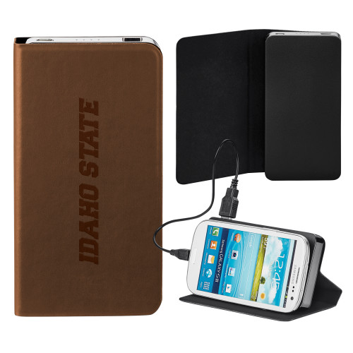  Donald Junior 6000 MAH Brown Power Bank - Idaho State Engraved
