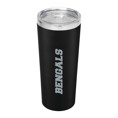  Thor Vacuum Insulated Black Tumbler 22oz - Bengals Engraved