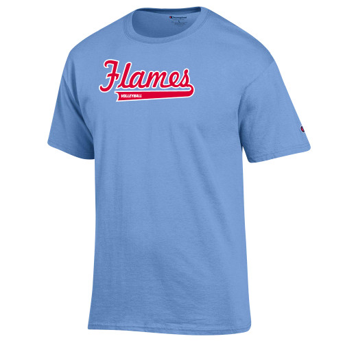  Champion Light Blue T Shirt - Volleyball