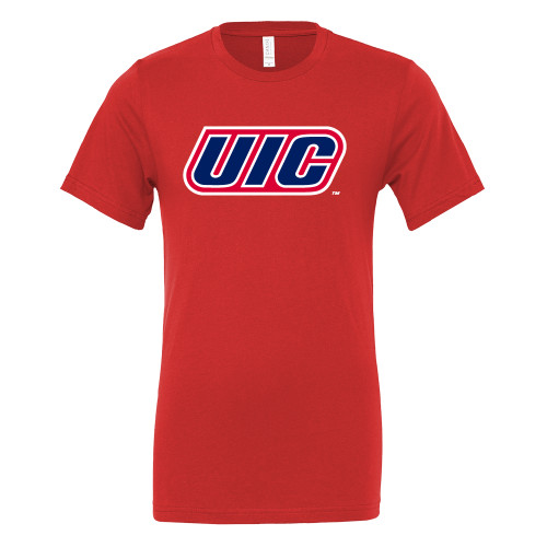  Bella + Canvas Red Jersey Cotton T Shirt - UIC