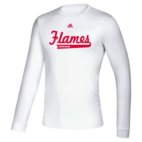  Adidas White Creator Performance Long Sleeve Tee - Spirit Adidas