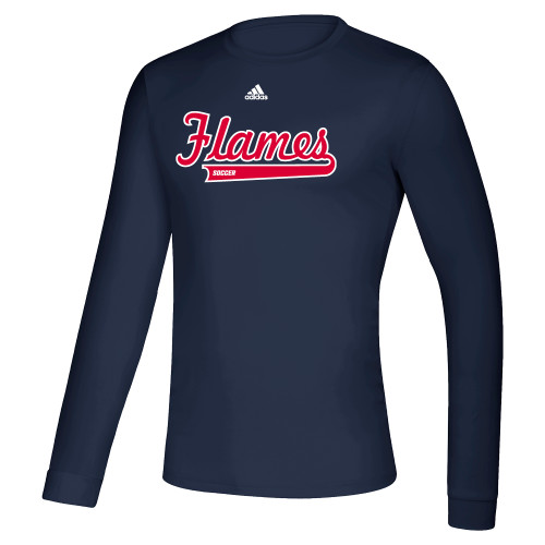  Adidas Navy Creator Performance Long Sleeve Tee - Soccer Adidas