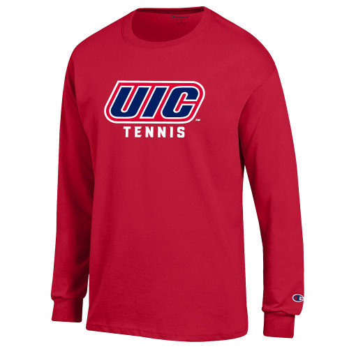 Main Image for  Champion Red Long Sleeve T Shirt