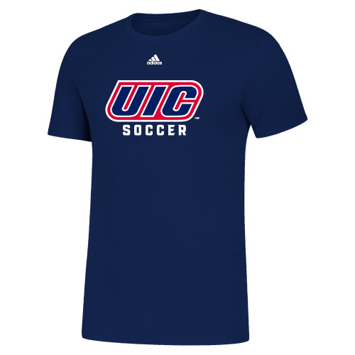 UIC Adidas Team Navy Amplifier Tee