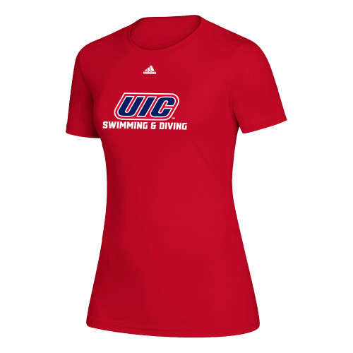 Main Image for  Adidas Womens Red Creator Performance Tee