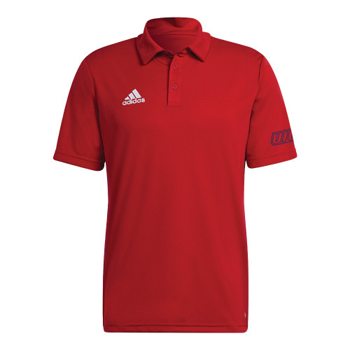  Adidas Red Entrada Polo - UIC